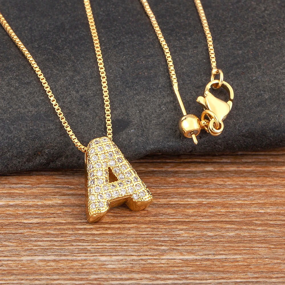 Ski Dubai Necklace (A-Z)